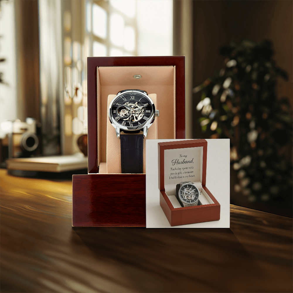 Openwork Watch - Each day spent with you is a gift