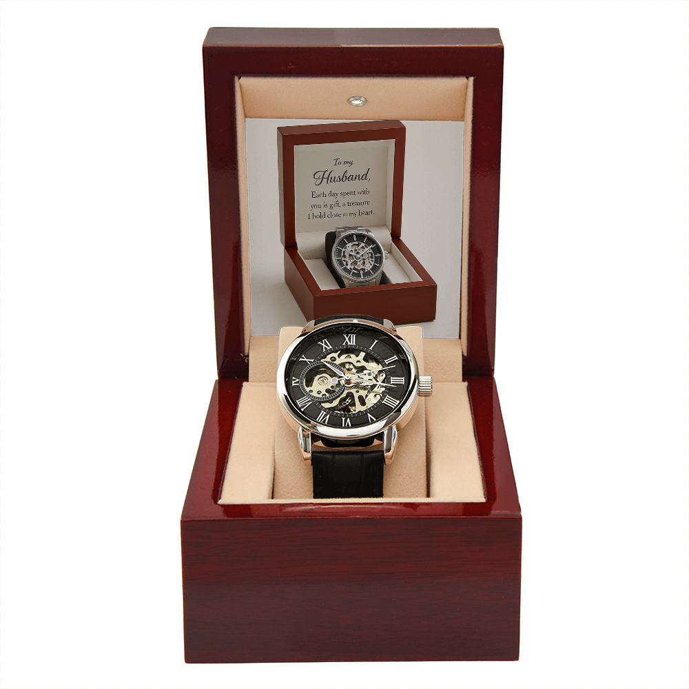 Openwork Watch - Each day spent with you is a gift