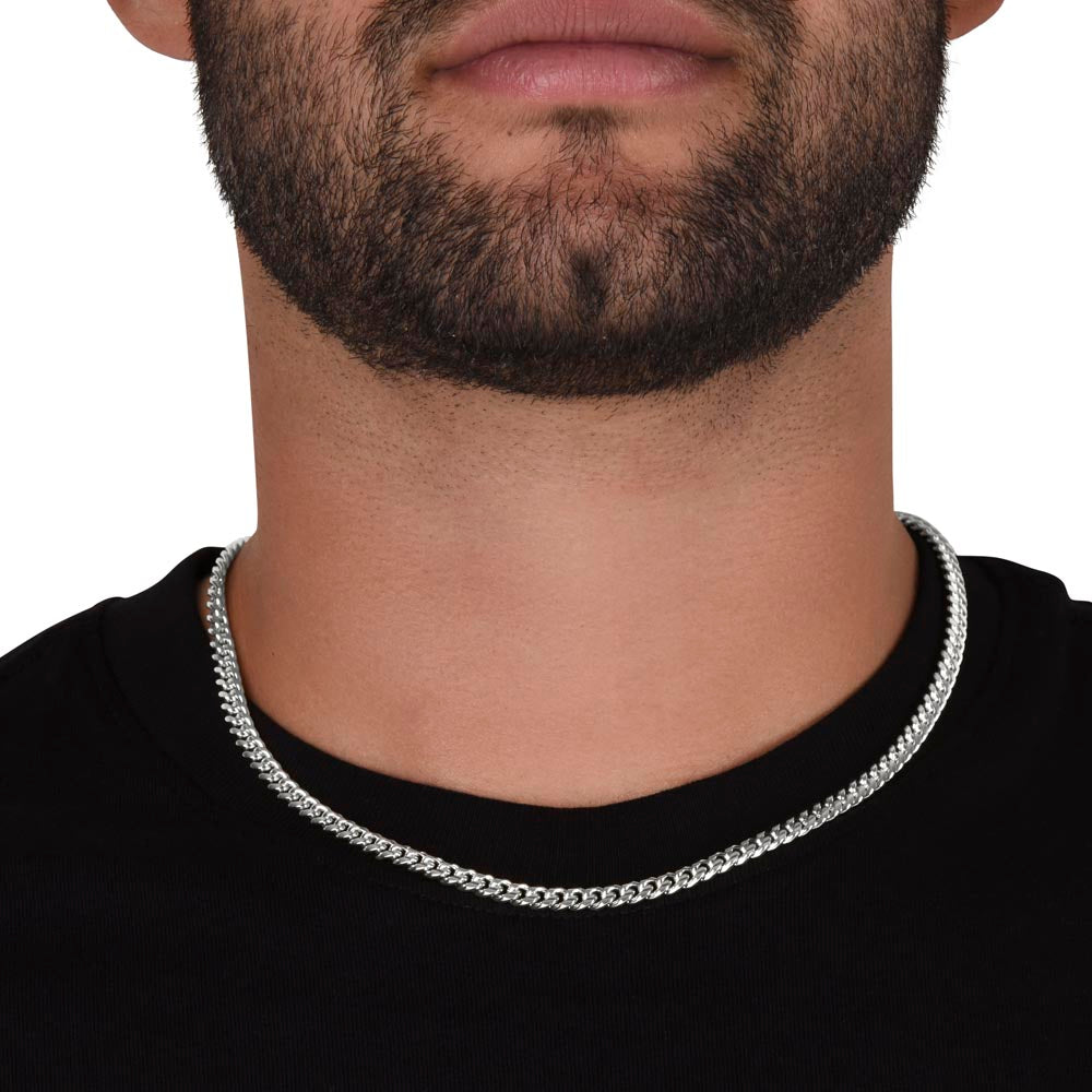 Cuban Link Chain - You are my hero, my love, my dad